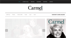 Desktop Screenshot of carmelmagazine.com