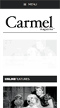 Mobile Screenshot of carmelmagazine.com