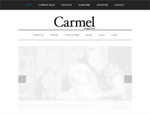 Tablet Screenshot of carmelmagazine.com